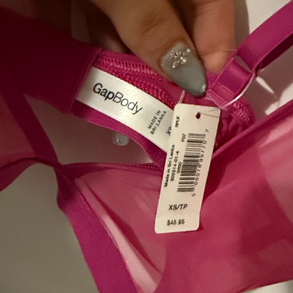 Indulge in Sheer Comfort with the GapBody Pink Sheer Bra - Picture 5 of 5